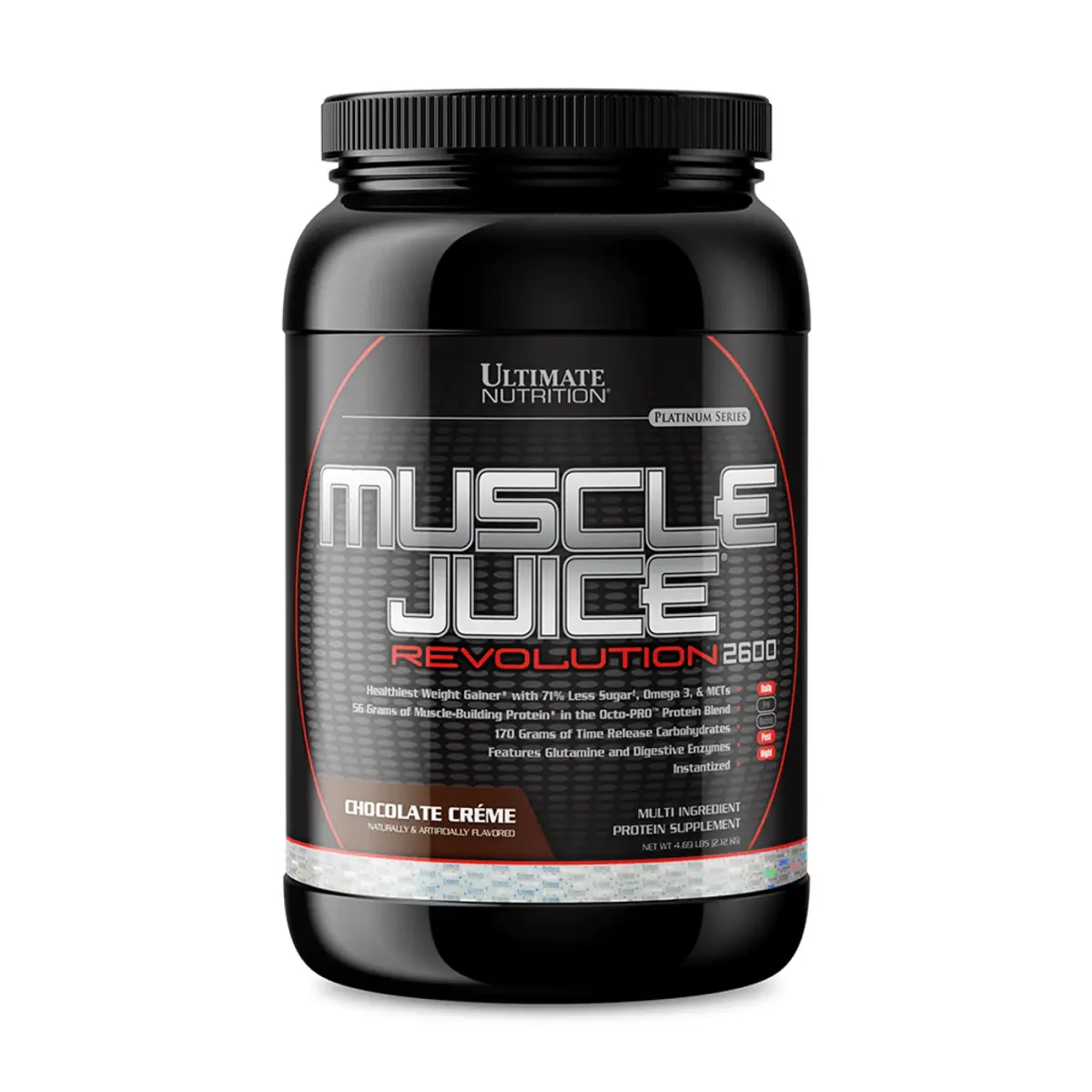 Ultimate Nutrition Muscle Juice Revolution 2600, Шоколад, 2120 г, Гейнер