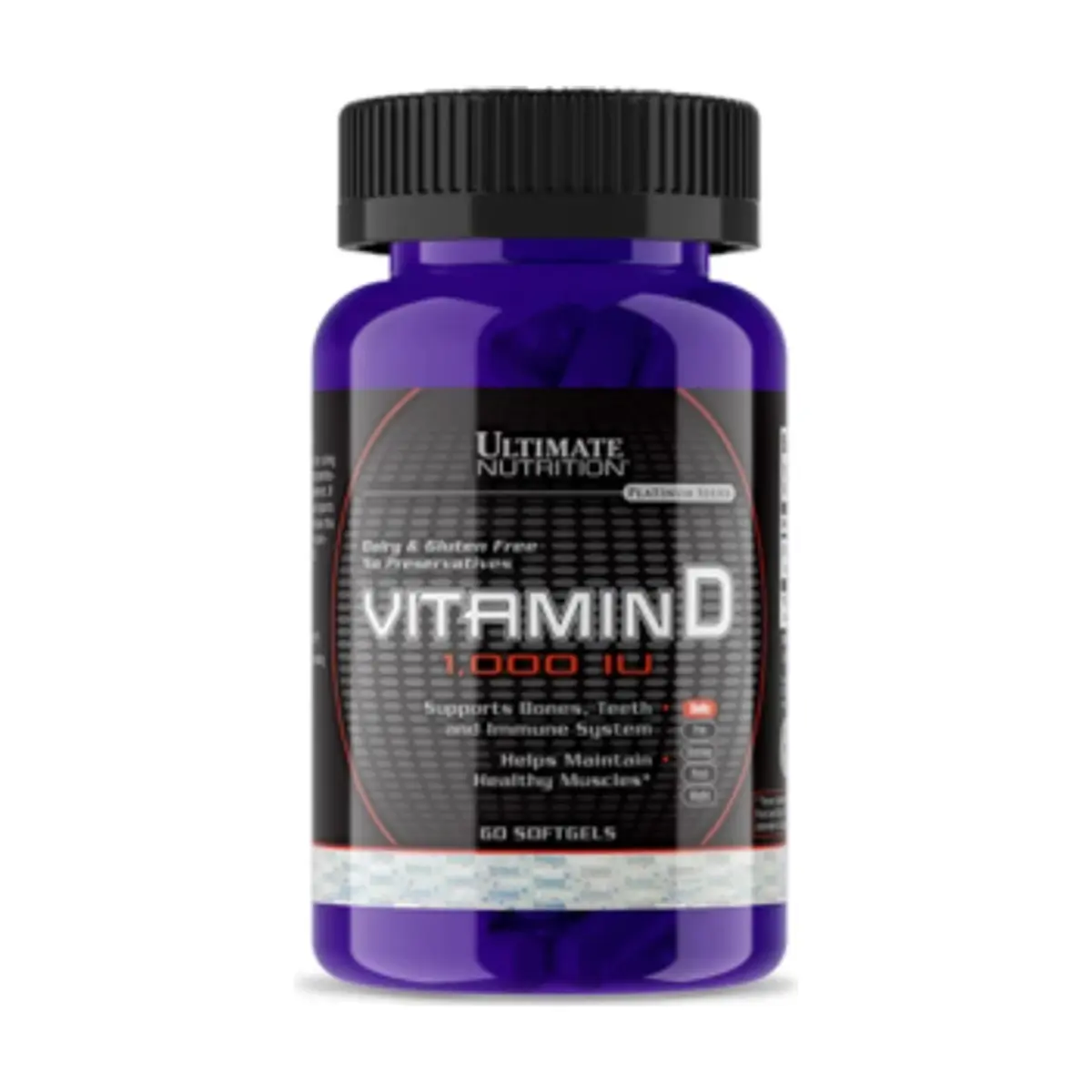 ULTIMATE Vitamin D 1000IU, 60 softgel, 60 софт гель, Витаминдер